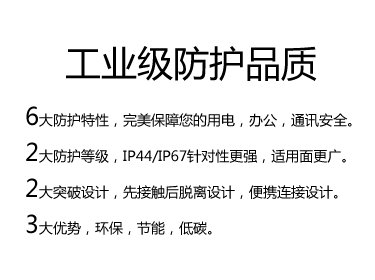 遠(yuǎn)亞工業(yè)連接器的工業(yè)級(jí)防護(hù)品質(zhì)的簡單介紹圖